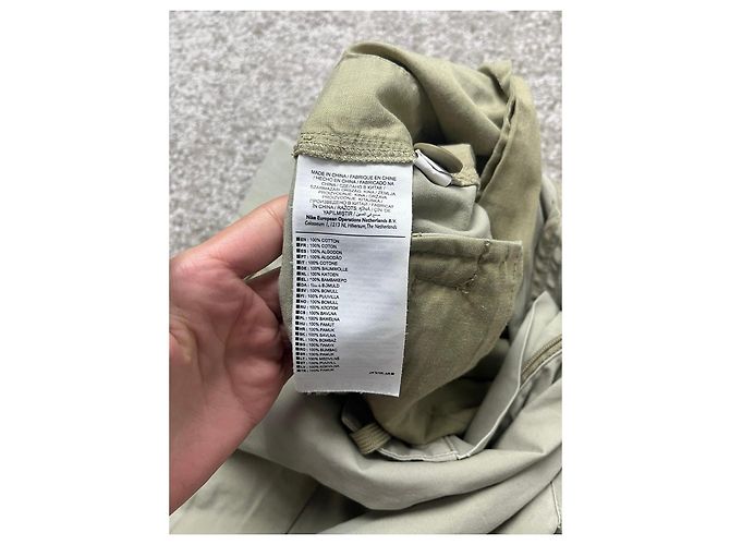 Pantaloni cargo corti Nike beige - vista 6