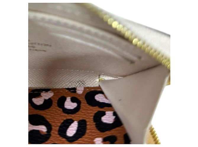 Monedero Zippy Louis Vuitton Blanco Multicolor - vista 10