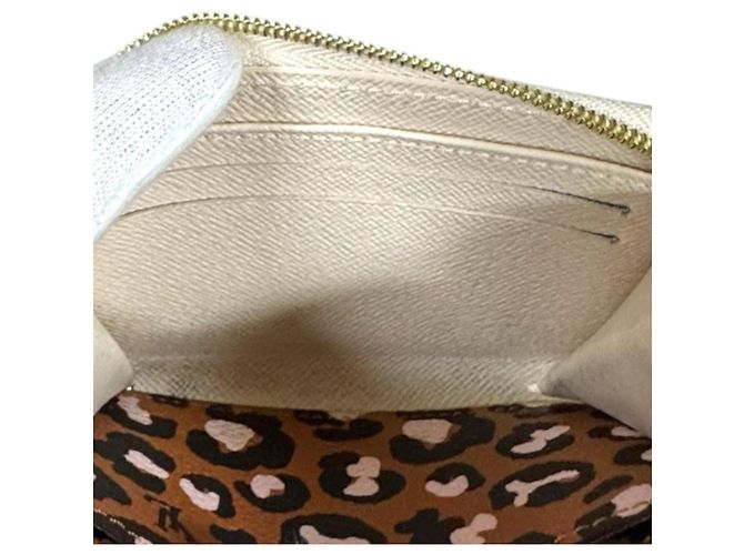 Monedero Zippy Louis Vuitton Blanco Multicolor - vista 9