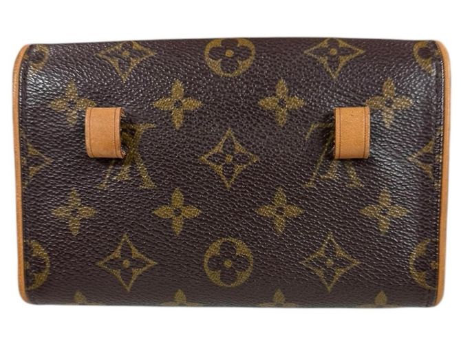 Borsa a vita Monogram Pochette Florentine Louis Vuitton Marrone Multicolore Monogramma - vista 3