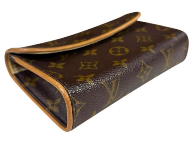 Borsa a vita Monogram Pochette Florentine Louis Vuitton Marrone Multicolore Monogramma - vista 6