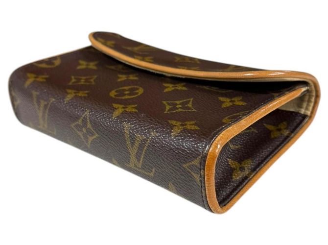 Borsa a vita Monogram Pochette Florentine Louis Vuitton Marrone Multicolore Monogramma - vista 7