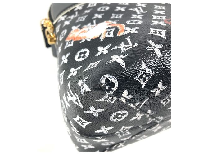 Borsa Tote Alma Souple Louis Vuitton Nero - vista 10