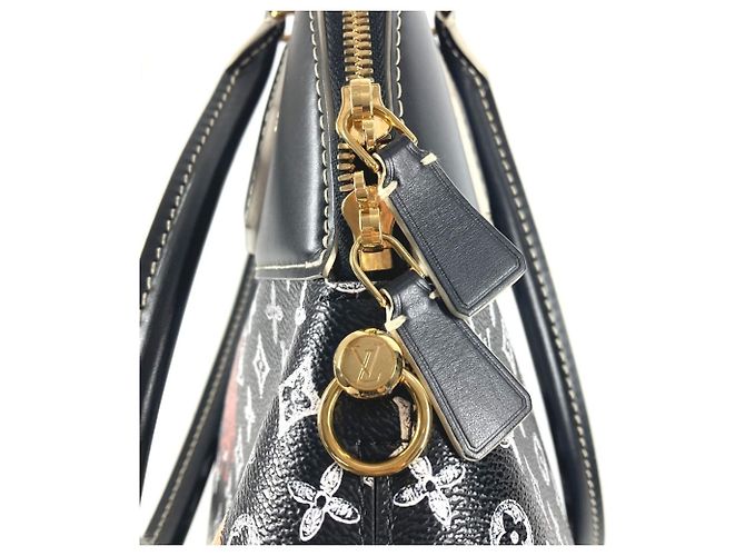 Borsa Tote Alma Souple Louis Vuitton Nero - vista 15