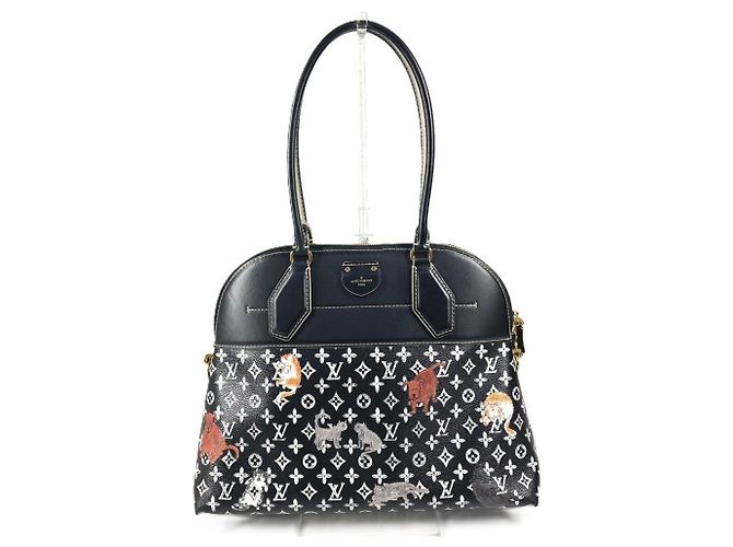 Borsa Tote Alma Souple Louis Vuitton Nero - vista 2