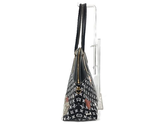 Borsa Tote Alma Souple Louis Vuitton Nero - vista 4