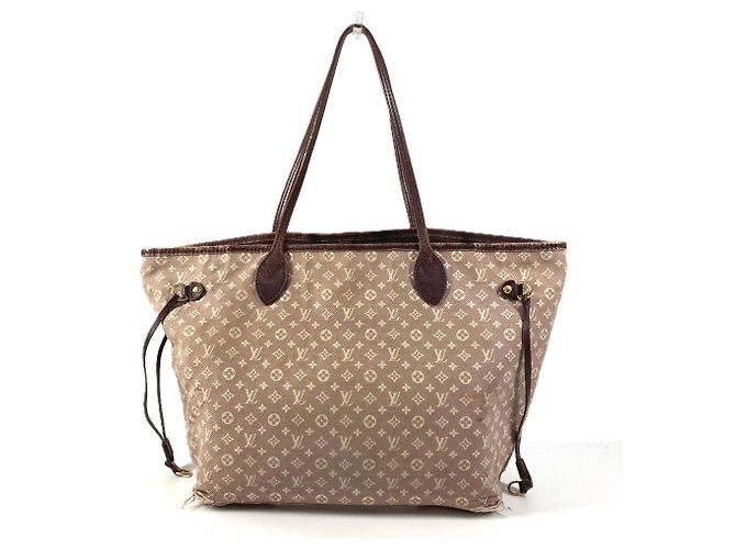 Louis Vuitton Monogram Idylle Neverfull MM Tote Bag Braun Rot - Ansicht 2