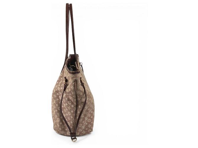Louis Vuitton Monogram Idylle Neverfull MM Tote Bag Braun Rot - Ansicht 4
