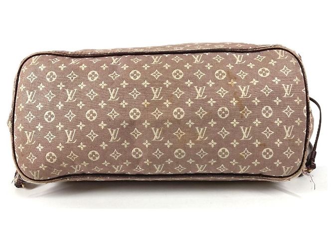 Louis Vuitton Monogram Idylle Neverfull MM Tote Bag Braun Rot - Ansicht 5