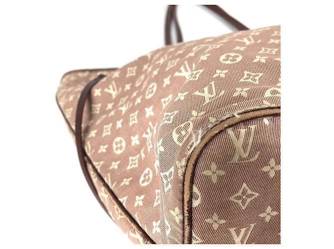 Louis Vuitton Monogram Idylle Neverfull MM Tote Bag Braun Rot - Ansicht 7