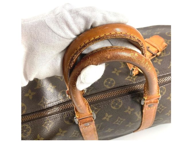 Louis Vuitton Monogram Keepall 45 Tasche Braun - Ansicht 10