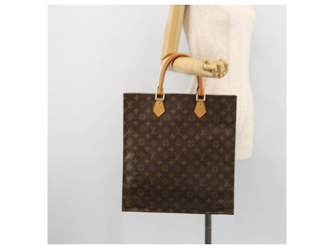 LOUIS VUITTON Borsa Sac Plat Monogram M51140 LV Auth ka4051 Monogramma - vista 23