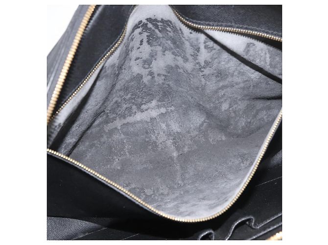 LOUIS VUITTON Epi Porta Documenti da Viaggio Borsa Business Nera M40321 Auth 175801A Nero - vista 11