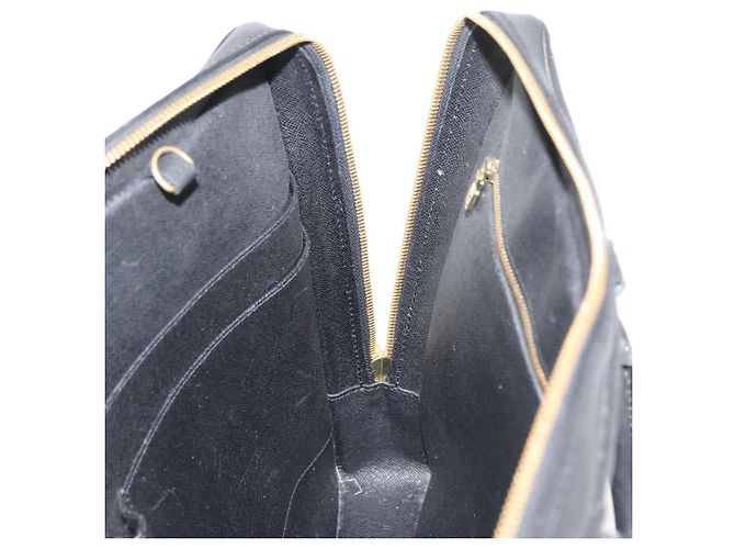 LOUIS VUITTON Epi Porta Documenti da Viaggio Borsa Business Nera M40321 Auth 175801A Nero - vista 20