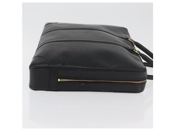 LOUIS VUITTON Epi Porta Documenti da Viaggio Borsa Business Nera M40321 Auth 175801A Nero - vista 3