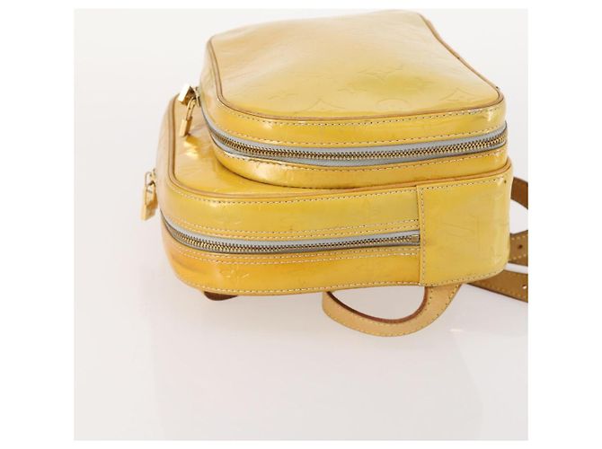 LOUIS VUITTON Monogram Vernis Marley Rucksack Grau M91038 LV Auth INZ104 - Ansicht 4