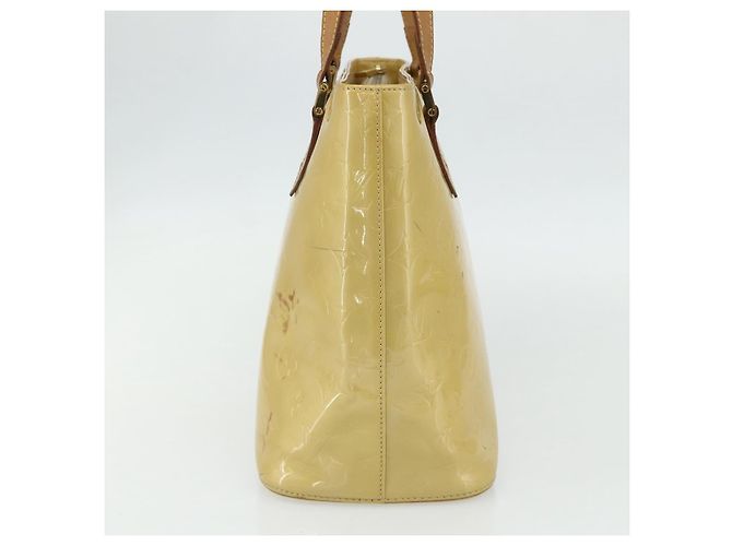 LOUIS VUITTON Handtasche Monogram Vernis Houston Beige M91004 LV Auth ti3833 - Ansicht 4