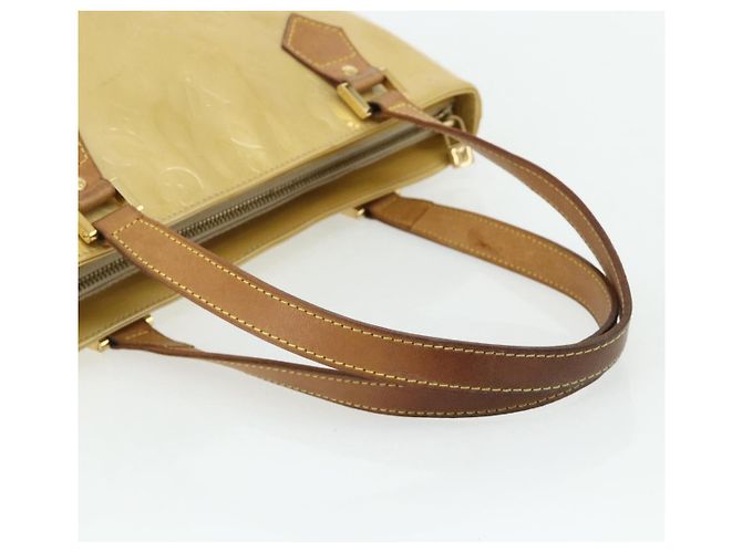 LOUIS VUITTON Handtasche Monogram Vernis Houston Beige M91004 LV Auth ti3833 - Ansicht 7