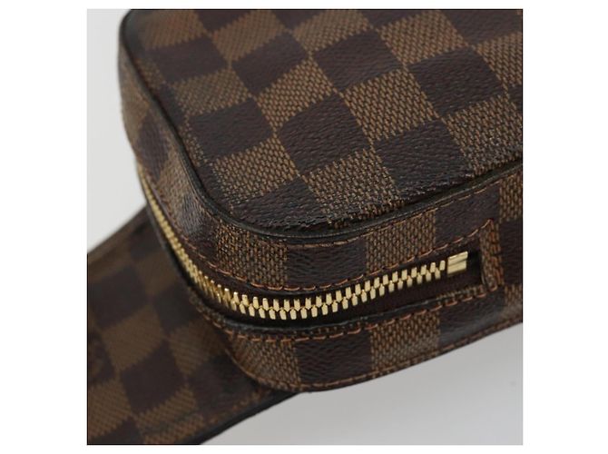 LOUIS VUITTON Borsa a Spalla Geronimos Damier Ebene N51994 LV Auth 159162 - vista 15