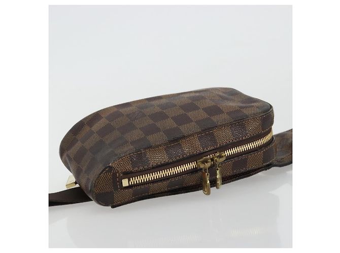 LOUIS VUITTON Borsa a Spalla Geronimos Damier Ebene N51994 LV Auth 159162 - vista 6