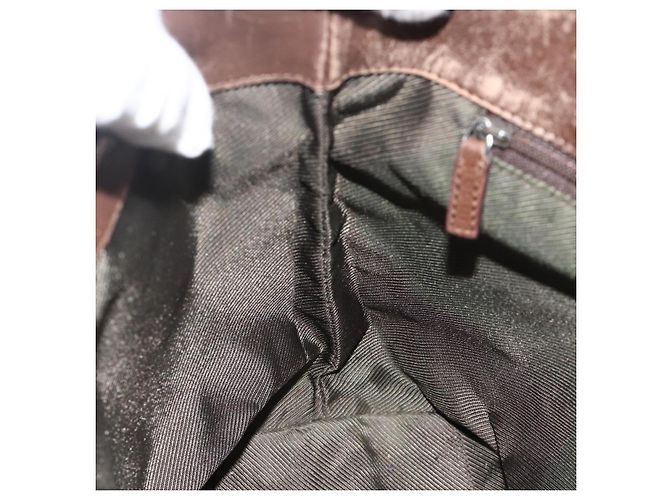 Borsa Tote GG Canvas Gucci Viola Argento 31244 Auth 175187 Porpora - vista 18