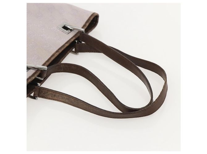 Borsa Tote GG Canvas Gucci Viola Argento 31244 Auth 175187 Porpora - vista 7