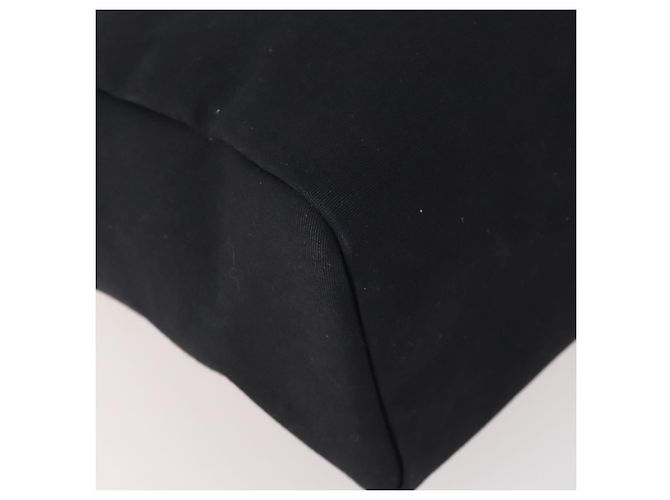 Hermès HERMES Borsa Cabass GM Herbag Canvas 2in1 Nera Argento Auth BAZ865A Nero - vista 14