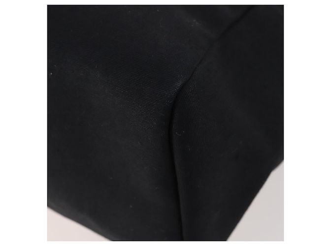 Hermès HERMES Borsa Cabass GM Herbag Canvas 2in1 Nera Argento Auth BAZ865A Nero - vista 15