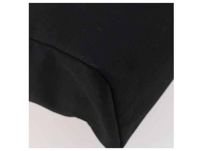Hermès HERMES Borsa Cabass GM Herbag Canvas 2in1 Nera Argento Auth BAZ865A Nero - vista 16