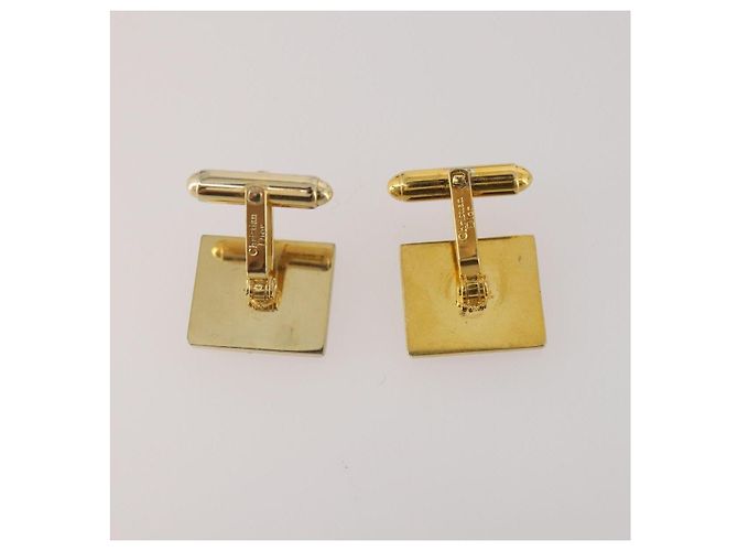 Fermaglio per cravatta Christian Dior Cuff in metallo 6 pezzi Tonalità oro Auth BA11845 - vista 5