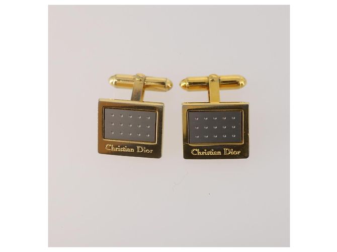 Fermaglio per cravatta Christian Dior Cuff in metallo 6 pezzi Tonalità oro Auth BA11845 - vista 6