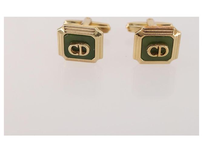 Fermaglio per cravatta Christian Dior Cuff in metallo 6 pezzi Tonalità oro Auth BA11845 - vista 8