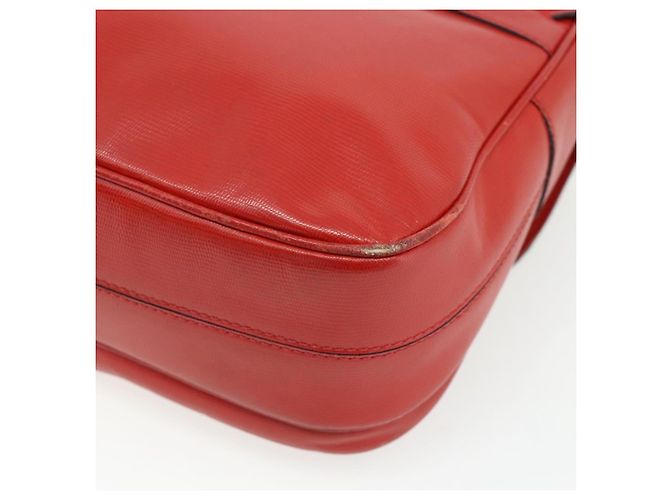 Borsa a mano CÉLINE Circle in pelle 2 in 1 rossa oro Auth YKZ1539A Rosso D'oro - vista 17