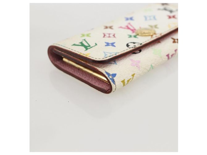 LOUIS VUITTON Monogram Multicolor Multicles 4 Key Case White M93731 Auth BA12181 - view 14