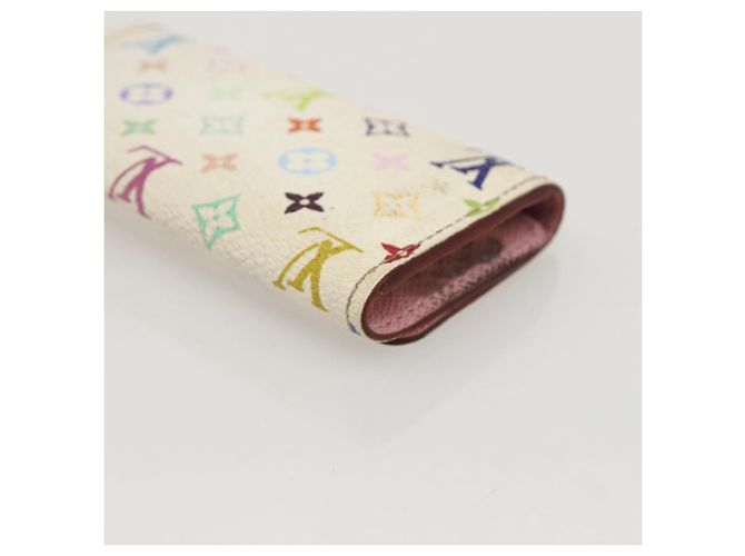 LOUIS VUITTON Monogram Multicolor Multicles 4 Key Case White M93731 Auth BA12181 - view 15