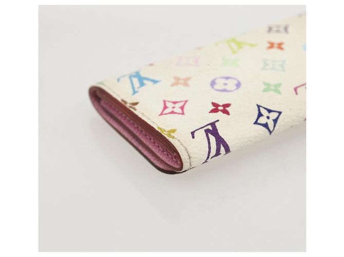 LOUIS VUITTON Monogram Multicolor Multicles 4 Key Case White M93731 Auth BA12181 - view 16