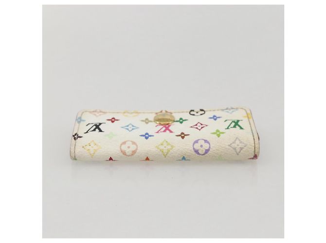 LOUIS VUITTON Monogram Multicolor Multicles 4 Key Case White M93731 Auth BA12181 - view 5
