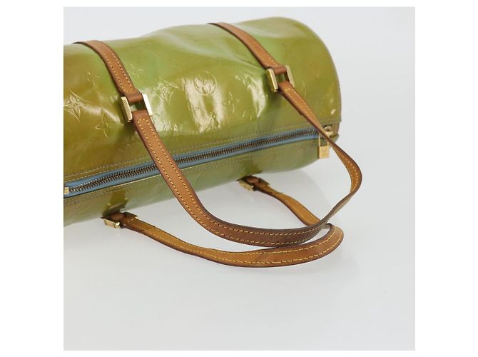 LOUIS VUITTON Borsa a Mano Monogram Vernis Bedford Blu Baby M91007 LV Auth 175527 Blu chiaro - vista 7