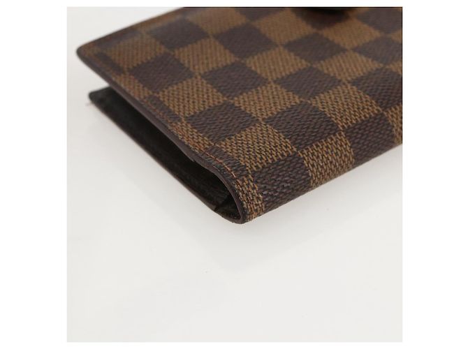 LOUIS VUITTON Portafoglio Clutch Continental Damier Ebene T61219 LV Auth 175980 - vista 14