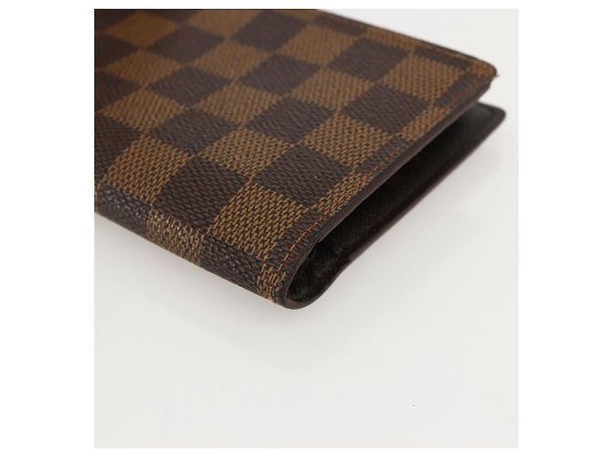 LOUIS VUITTON Portafoglio Clutch Continental Damier Ebene T61219 LV Auth 175980 - vista 15