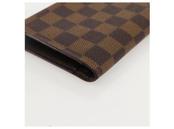 LOUIS VUITTON Portafoglio Clutch Continental Damier Ebene T61219 LV Auth 175980 - vista 16