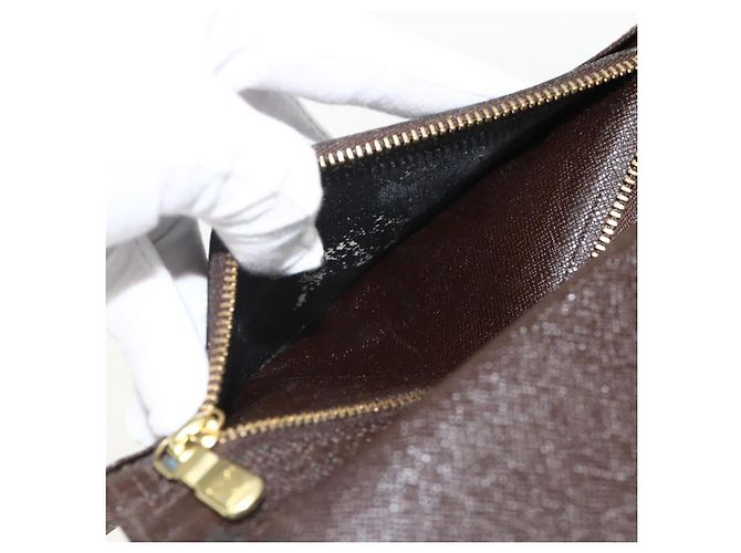 LOUIS VUITTON Portafoglio Clutch Continental Damier Ebene T61219 LV Auth 175980 - vista 19