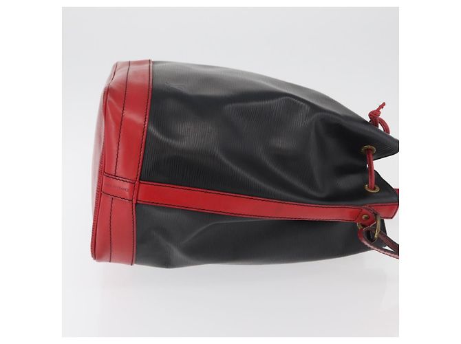 Louis Vuitton Epi Noe Schultertasche Bicolor Schwarz Rot M44017 LV Auth BAZ843 - Ansicht 3