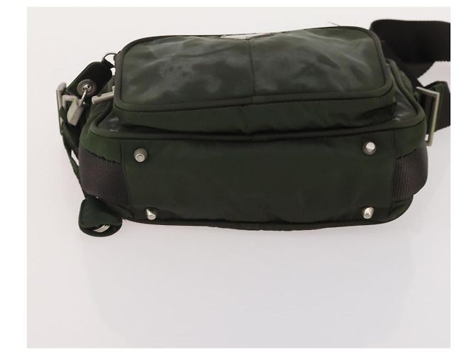 PRADA Shoulder Bag Nylon 5 Set Green Black Red Auth 174966 - view 15