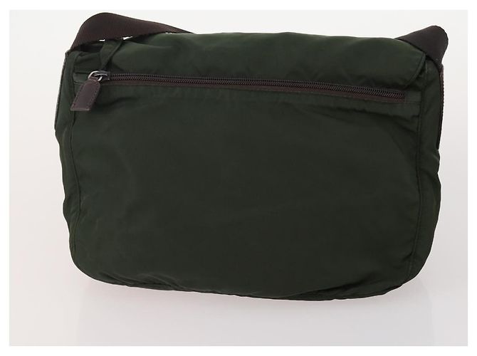 PRADA Shoulder Bag Nylon 5 Set Green Black Red Auth 174966 - view 8