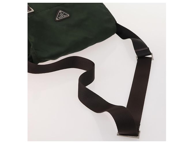 PRADA Shoulder Bag Nylon 5 Set Green Black Red Auth 174966 - view 9