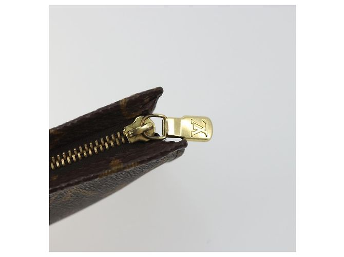Bucket LOUIS VUITTON Monogramma Secchiello PM Pochette Accessorio LV Auth YKZ1384 - vista 9