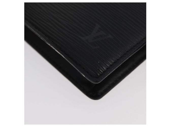 LOUIS VUITTON Epi Trousse 15 Pouch Preto M48502 LV Auth ti3882 - vista 14