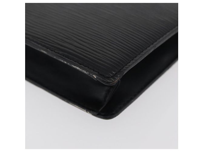LOUIS VUITTON Epi Trousse 15 Pouch Preto M48502 LV Auth ti3882 - vista 16