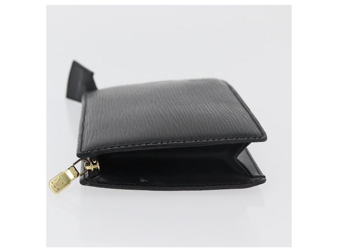LOUIS VUITTON Epi Trousse 15 Pouch Preto M48502 LV Auth ti3882 - vista 4